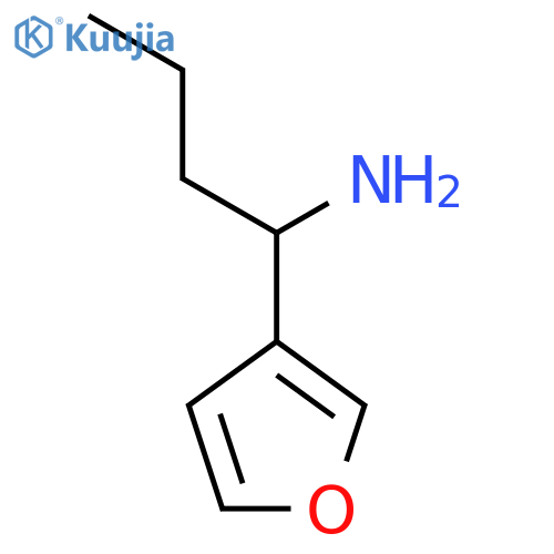 1-(FURAN-3-YL)BUTAN-1-AMINE structure