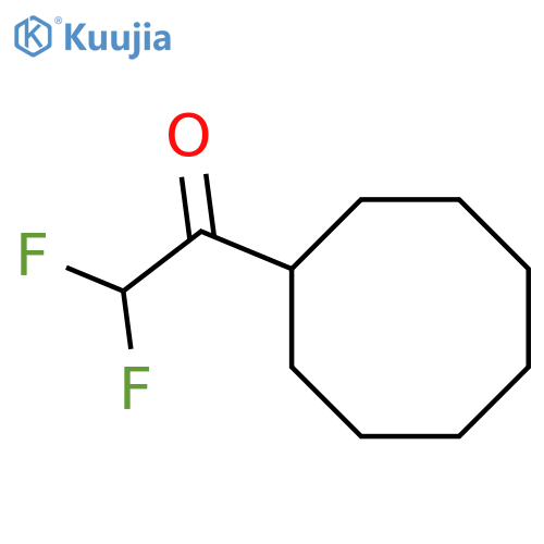 Ethanone,1-cyclooctyl-2,2-difluoro- structure