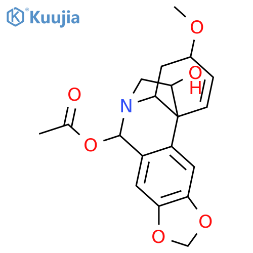 Haemanthidine; 3-Epimer, 6-Ac structure