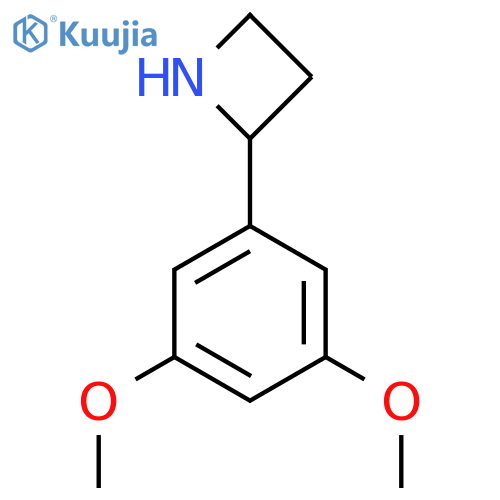 2-(3,5-dimethoxyphenyl)azetidine structure