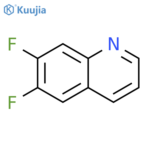 6,7-Difluoroquinoline structure