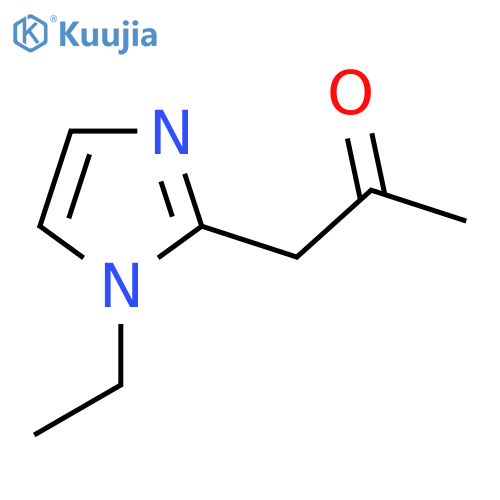 1-(1-ethyl-1H-imidazol-2-yl)propan-2-one structure