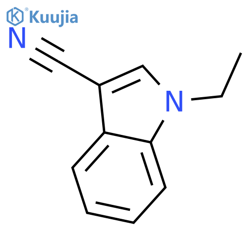 1-Ethyl-1H-indole-3-carbonitrile structure