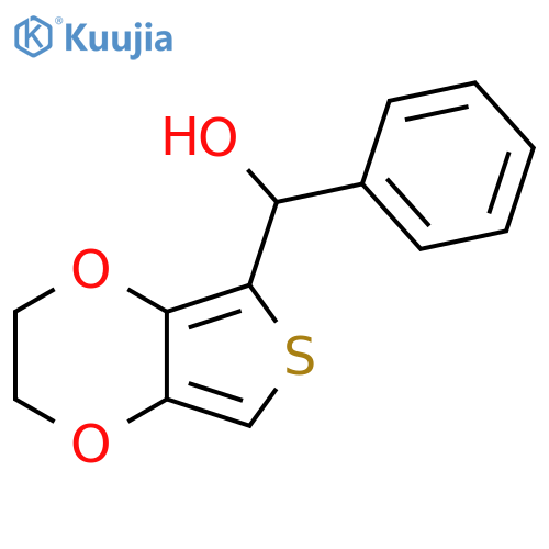 (2,3-Dihydrothieno[3,4-b][1,4]dioxin-5-yl)(phenyl)methanol structure
