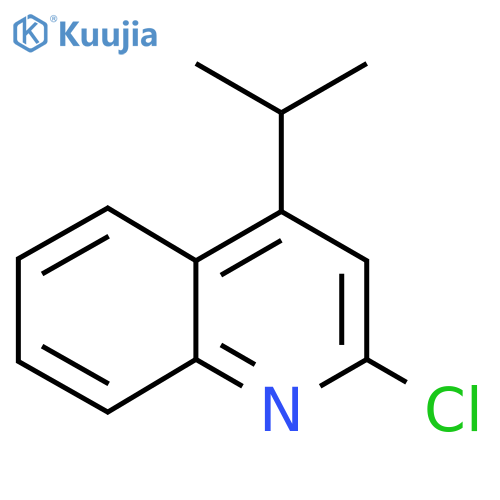 2-Chloro-4-isopropylquinoline structure