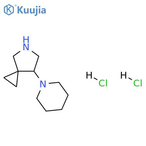 7-Piperidin-1-yl-5-azaspiro[2.4]heptane dihydrochloride structure