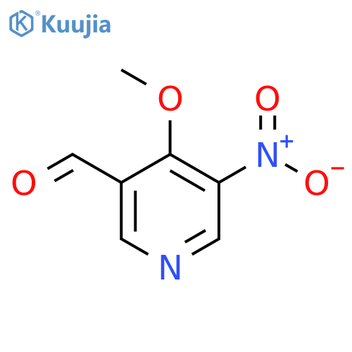 4-Methoxy-5-nitronicotinaldehyde structure
