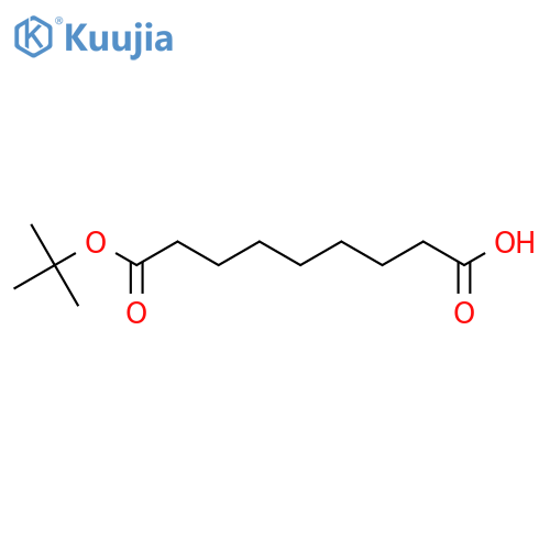 9-tert-butoxy-9-oxo-nonanoic acid structure