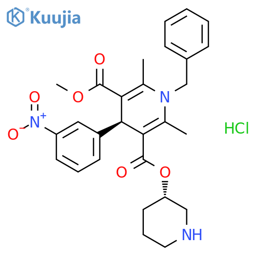 (+)-α-Benidipine Hydrochloride structure