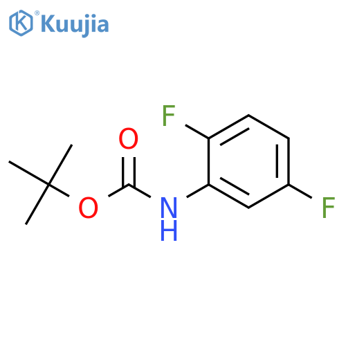 (2,5-Difluoro-phenyl)-carbaMic acid tert-butyl ester structure