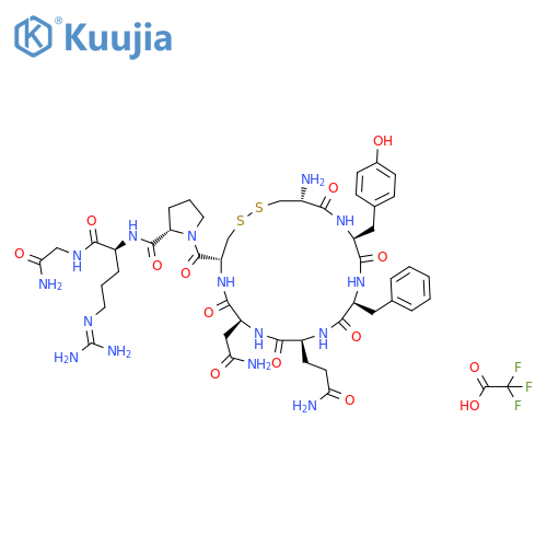 ARGIPRESSIN ACETATE structure