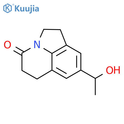 8-(1-Hydroxyethyl)-5,6-dihydro-1H-pyrrolo[3,2,1-IJ]quinolin-4(2H)-one structure