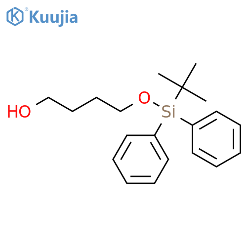 1-Butanol, 4-[[(1,1-dimethylethyl)diphenylsilyl]oxy]- structure