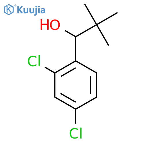1-(2,4-Dichlorophenyl)-2,2-dimethylpropan-1-ol structure