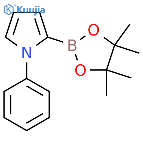 1-Phenylpyrrole-2-boronic acid pinacol ester structure
