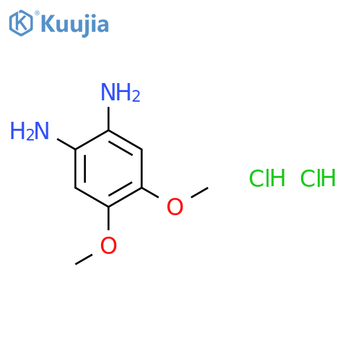 4,5-Dimethoxybenzene-1,2-diamine dihydrochloride structure
