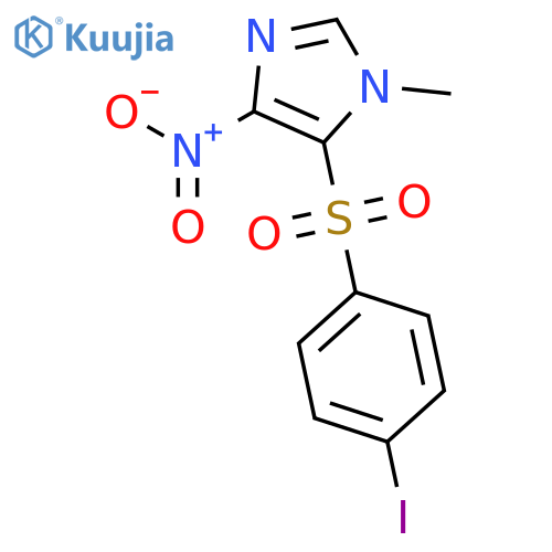 1H-Imidazole,5-[(4-iodophenyl)sulfonyl]-1-methyl-4-nitro- structure