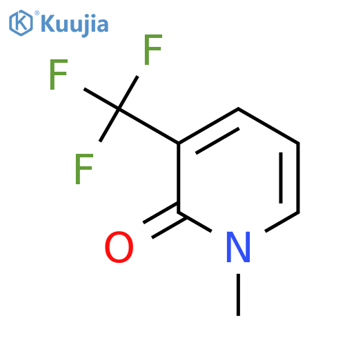 1-Methyl-3-trifluoromethyl-1H-pyridin-2-one- structure