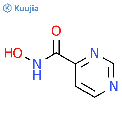 N-hydroxypyrimidine-4-carboxamide structure