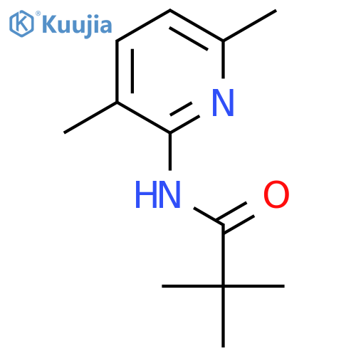 N-(3,6-Dimethylpyridin-2-yl)pivalamide structure
