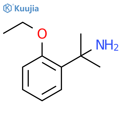 2-(2-ethoxyphenyl)propan-2-amine structure