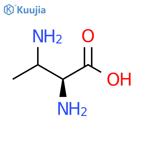 (2S)-2,3-Diaminobutanoic acid structure