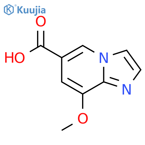 8-methoxyimidazo1,2-apyridine-6-carboxylic acid structure