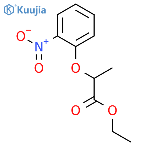 Ethyl 2-(2-nitrophenoxy)propanoate structure
