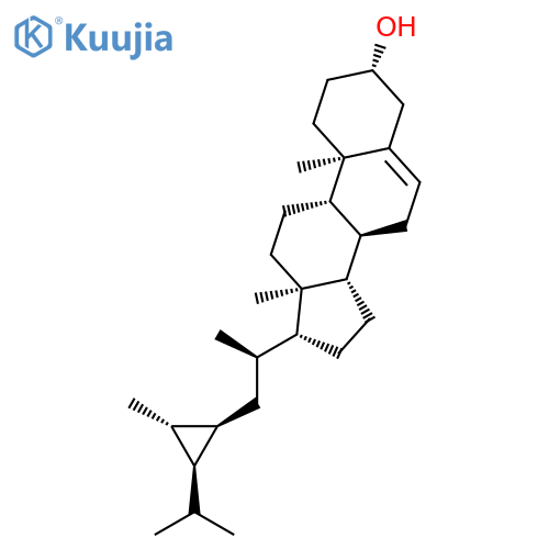 Pregn-5-en-3-ol,20-methyl-21-[(1R,2R,3S)-2-methyl-3-(1-methylethyl)cyclopropyl]-, (3b,20R)- (9CI) structure