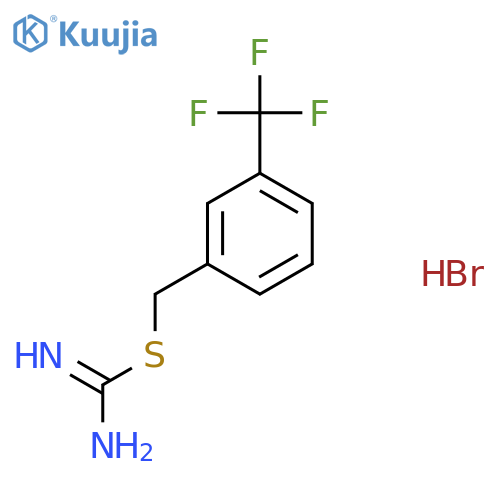 2-(3-(Trifluoromethyl)benzyl)isothiouronium Bromide structure