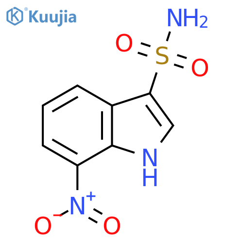 7-nitro-1H-indole-3-sulfonamide structure