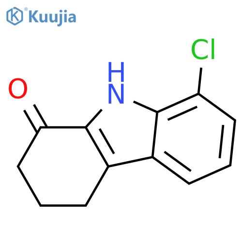 1H-carbazol-1-one, 8-chloro-2,3,4,9-tetrahydro- structure