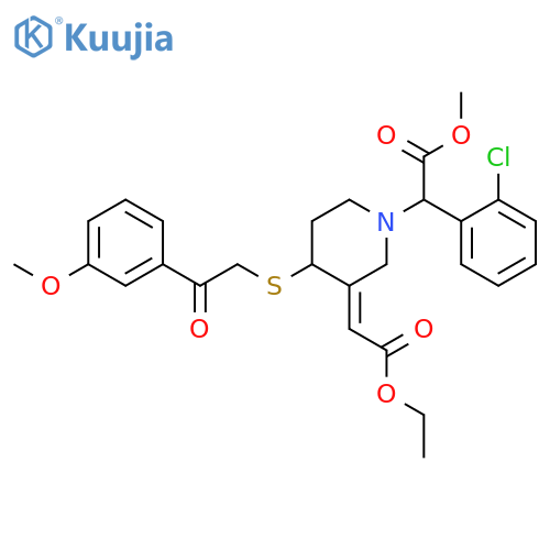 trans-Clopidogrel-MP Ethyl Ester Derivative(Mixture of Diastereomers) structure