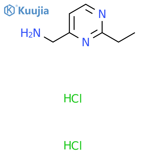 (2-Ethylpyrimidin-4-yl)methylamine Dihydrochloride structure