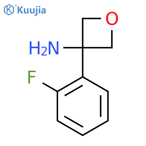 3-(2-Fluorophenyl)oxetan-3-amine structure