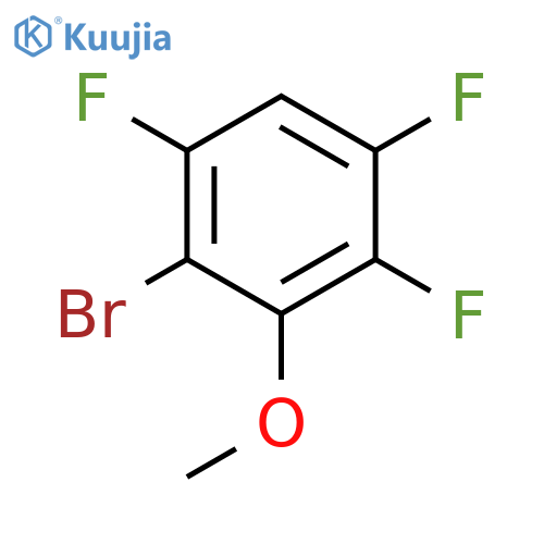 Benzene, 2-bromo-1,4,5-trifluoro-3-methoxy- structure
