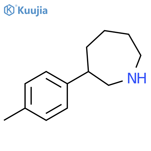 3-(4-methylphenyl)azepane structure