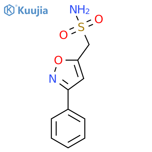 (3-Phenyl-1,2-oxazol-5-yl)methanesulfonamide structure