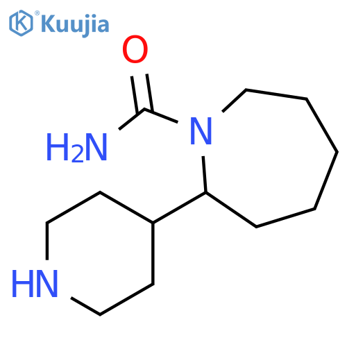 2-(piperidin-4-yl)azepane-1-carboxamide structure