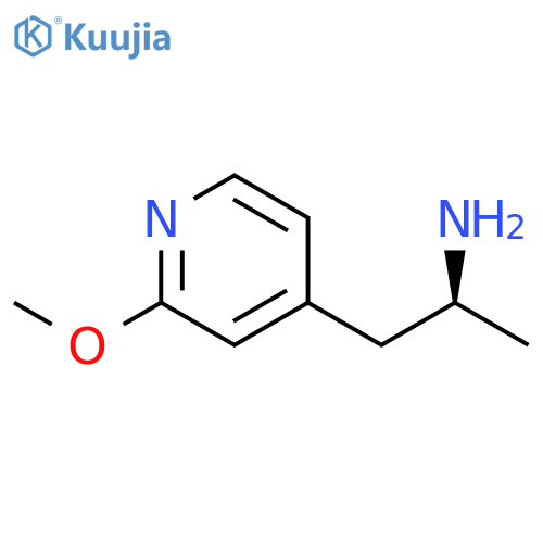 (2S)-1-(2-methoxypyridin-4-yl)propan-2-amine structure