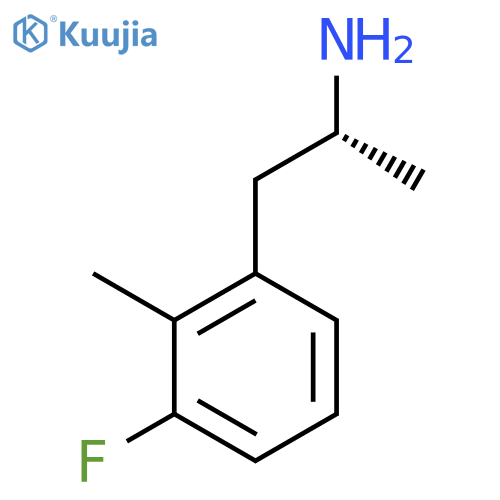 (2R)-1-(3-fluoro-2-methylphenyl)propan-2-amine structure