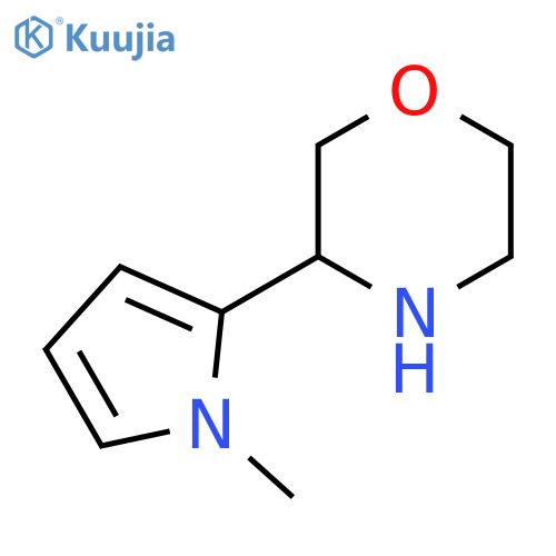 3-(1-Methyl-1H-pyrrol-2-yl)morpholine structure