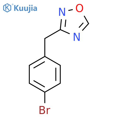3-(4-Bromobenzyl)-1,2,4-oxadiazole structure