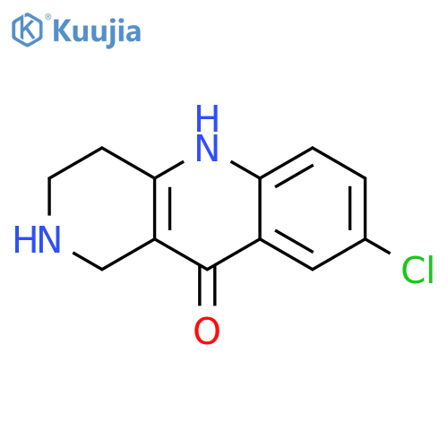 8-chloro-1,3,4,5-tetrahydrobenzo[b]-1,6-naphthyridin-10(2H)-one structure