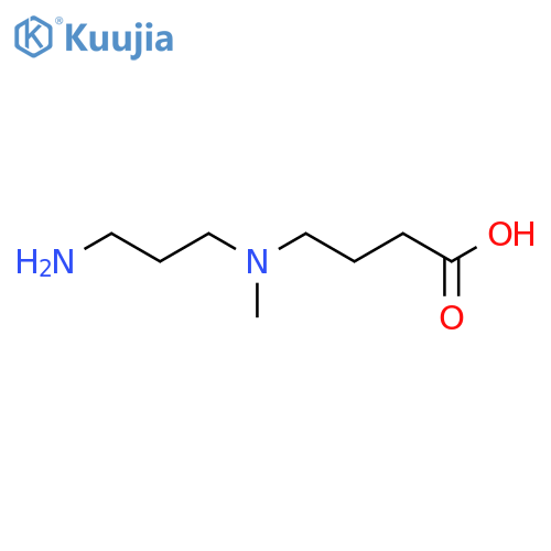 4-[(3-Aminopropyl)(methyl)amino]butanoic acid structure