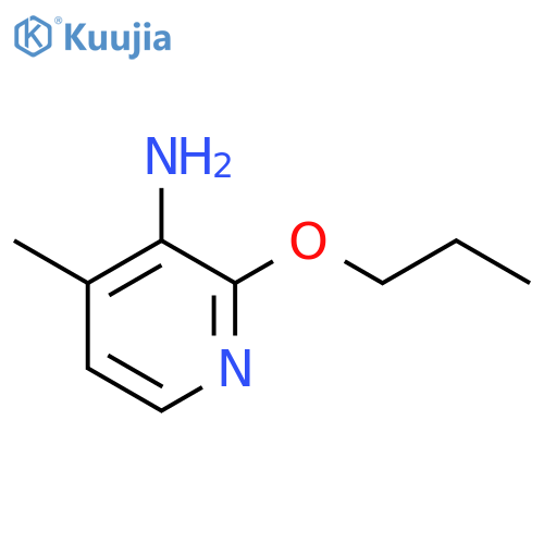 4-Methyl-2-propoxypyridin-3-amine structure