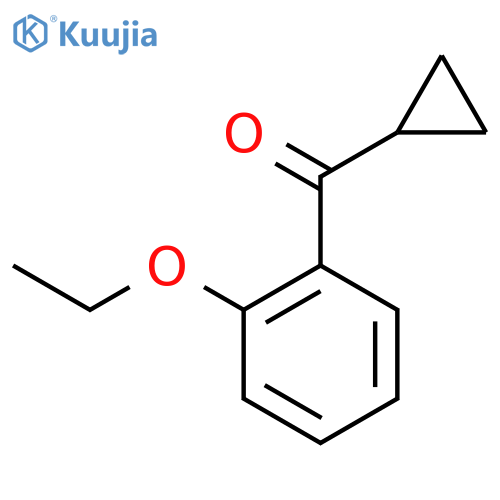 Cyclopropyl(2-ethoxyphenyl)methanone structure
