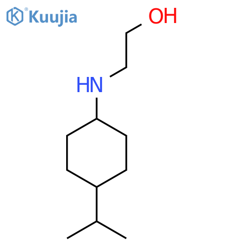 2-{[4-(Propan-2-yl)cyclohexyl]amino}ethan-1-ol structure