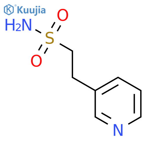 2-(Pyridin-3-YL)ethane-1-sulfonamide structure
