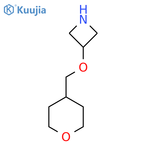 3-(Oxan-4-ylmethoxy)azetidine structure